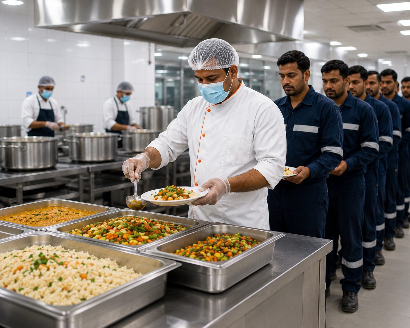 Industrial Catering for Large Workforces in Saudi Arabia: A Complete Guide